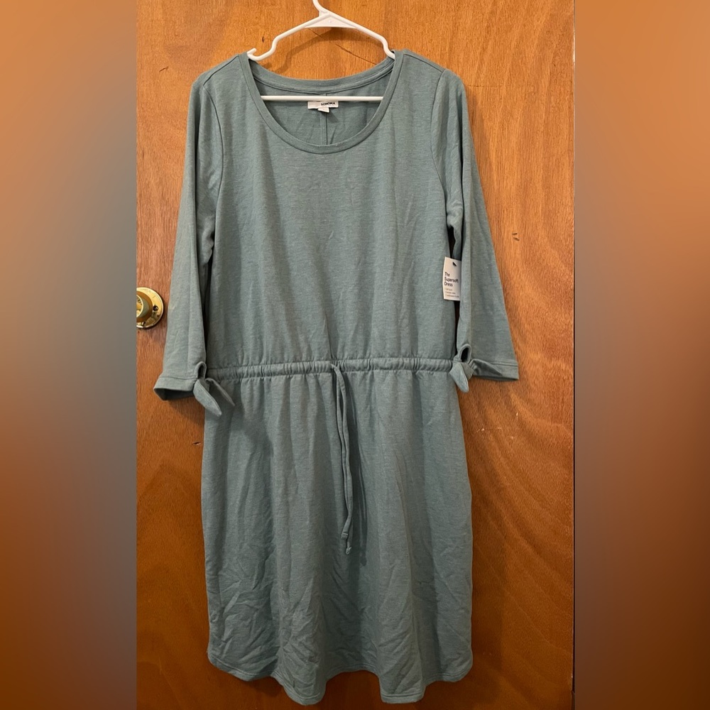Sonoma Supersoft Dress Sea Green Large